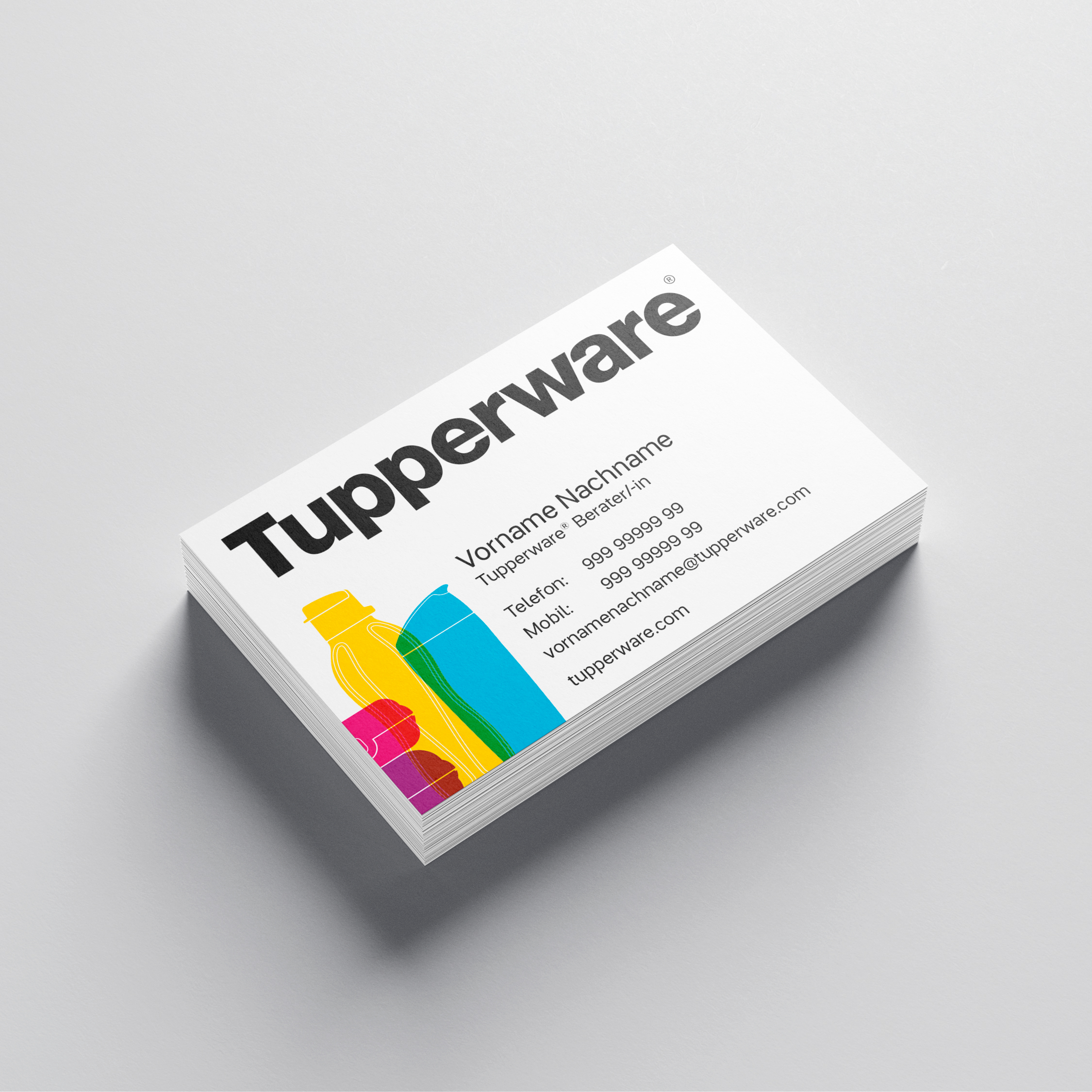 Visitenkarte - Tupperware® Berater/-in
